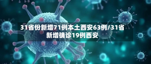 31省份新增71例本土西安63例/31省新增确诊19例西安-第3张图片