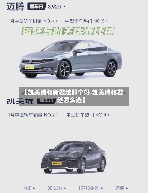 【凯美瑞和新君越那个好,凯美瑞和君越怎么选】-第2张图片