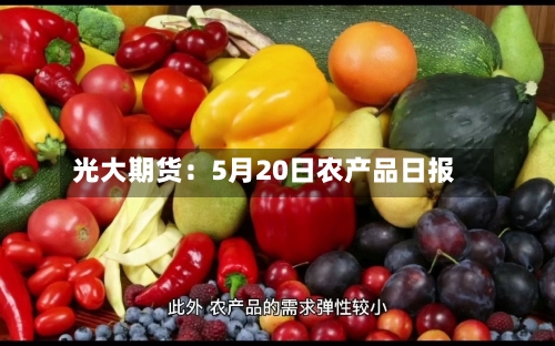 光大期货：5月20日农产品日报-第1张图片