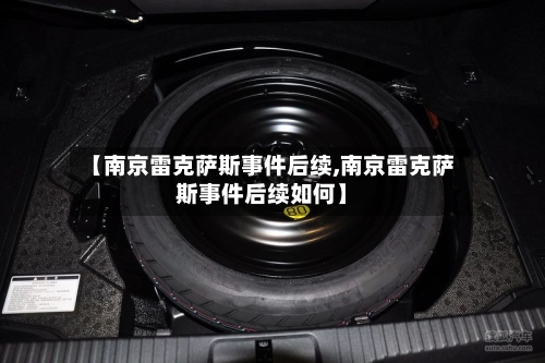 【南京雷克萨斯事件后续,南京雷克萨斯事件后续如何】-第1张图片