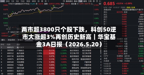 两市超3800只个股下跌，科创50逆市大涨超3%再创历史新高｜华宝基金3A日报（2026.5.20）-第1张图片