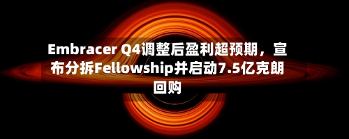 Embracer Q4调整后盈利超预期，宣布分拆Fellowship并启动7.5亿克朗回购-第2张图片