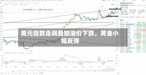 美元指数走弱叠加油价下跌	，黄金小幅反弹-第3张图片