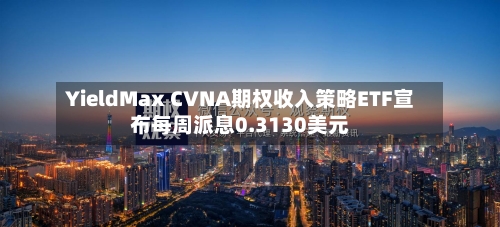 YieldMax CVNA期权收入策略ETF宣布每周派息0.3130美元-第1张图片